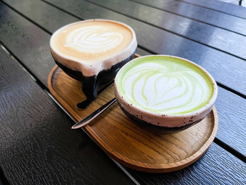 matcha compared to coffee is better for making you poop healthy