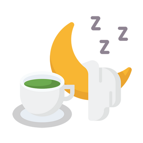 Matcha is a better choice for sleep health than coffee.